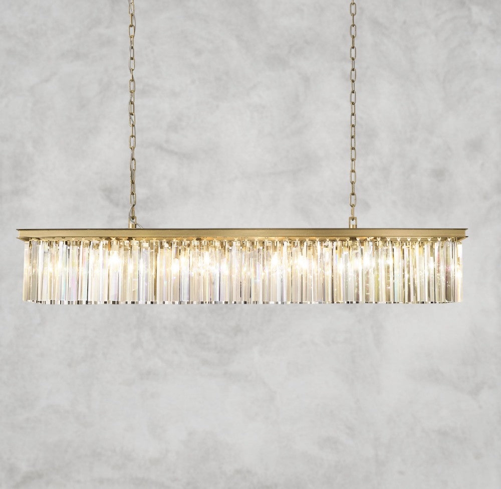 Rhys Rectangular Chandelier 49", 60"